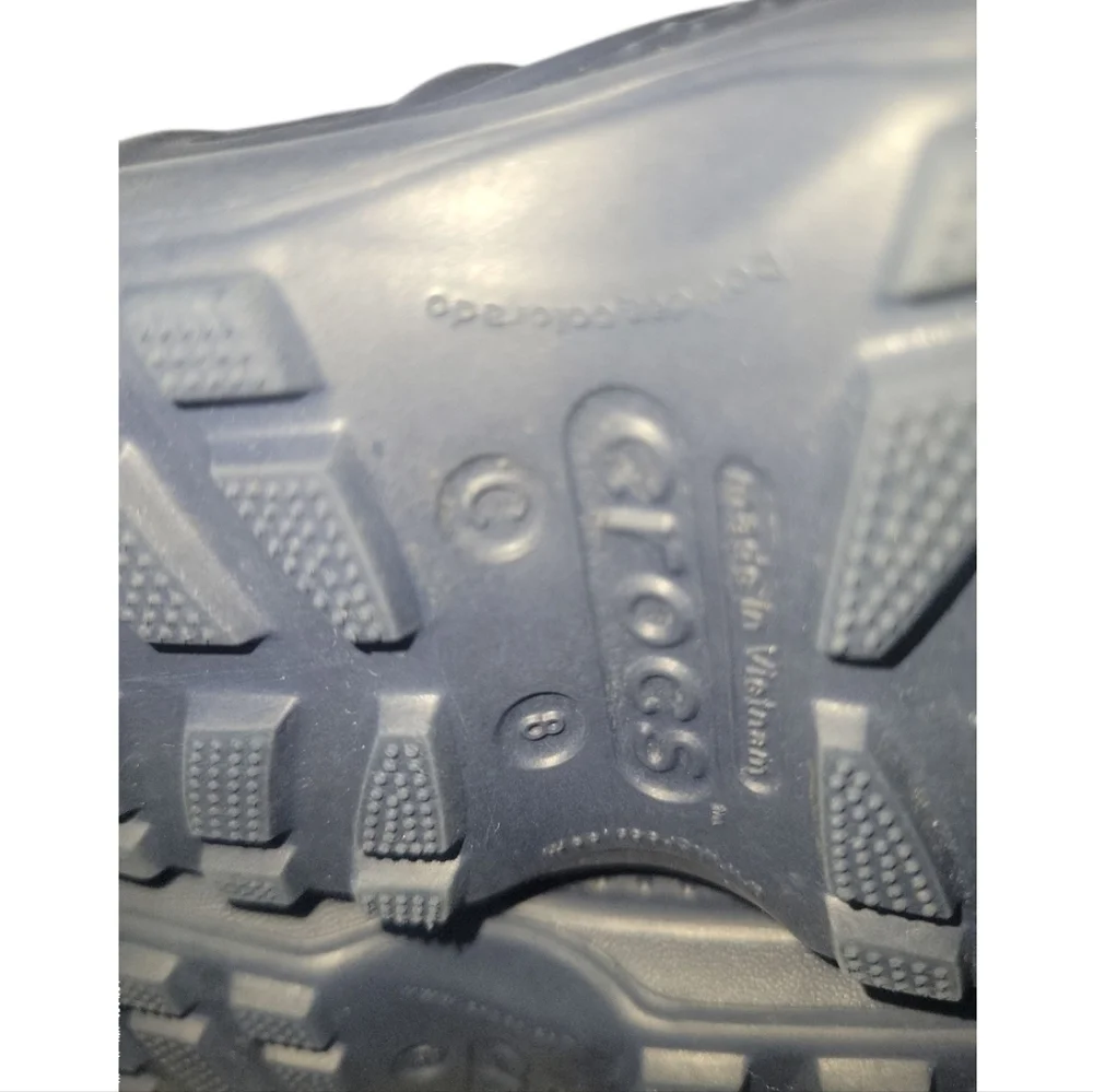 CROCS Navy Kids Handle It  Rain Boots C 8